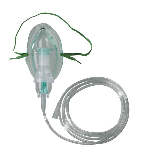 Picture of Drive Devilbiss Disposbale Nebulizer Kit with adult mask and tube 50/case